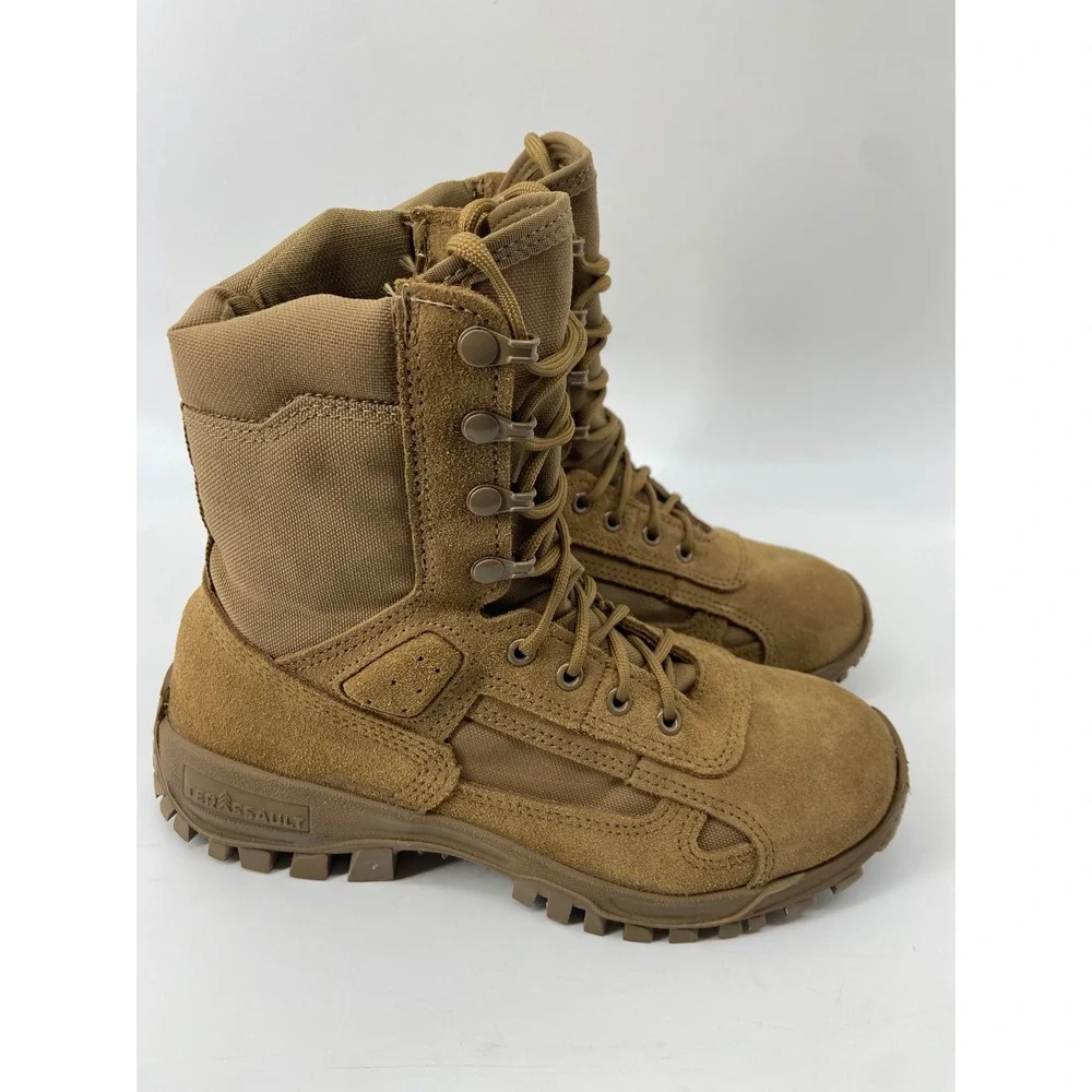 McRae Military Combat Boots Men 8 Coyote Brown 8177 Terassault T1 Tactical Army